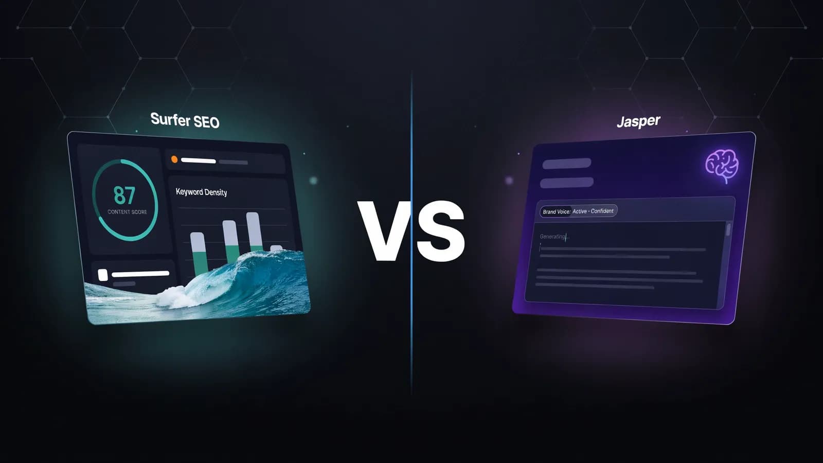 Surfer SEO vs Jasper 2026: kumpi työkalu kannattaa ostaa?